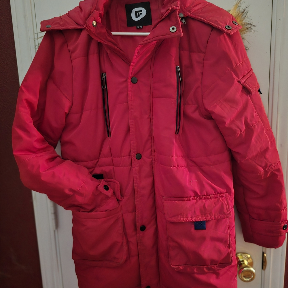 Red Winter Jacket